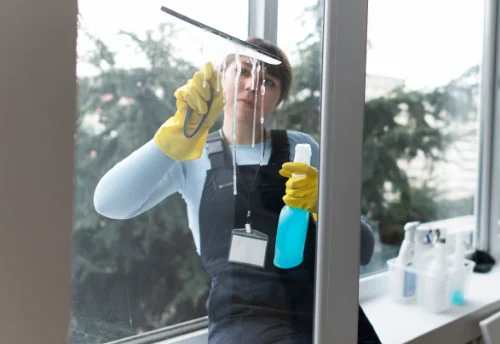 Nettoyage de vitres intérieures et extérieures à Brécy